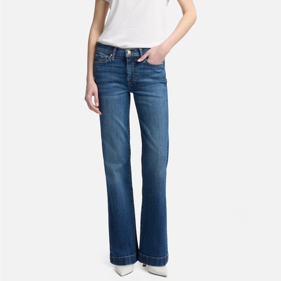 Seven7 Denim - Seven Jeans Dojo Tailorless Wide Leg Trouser Jeans